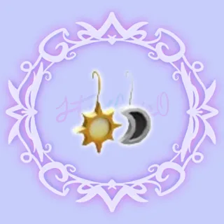 Sun and Moon Earrings