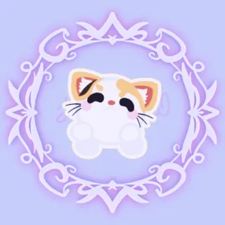 Mochi Meow Tumble Animated Sticker