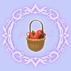 Eco Red Apple Basket Hat