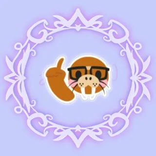 Well, Actually Walrus Sticker