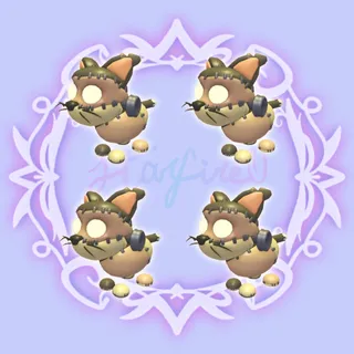 Frankenfeline x4
