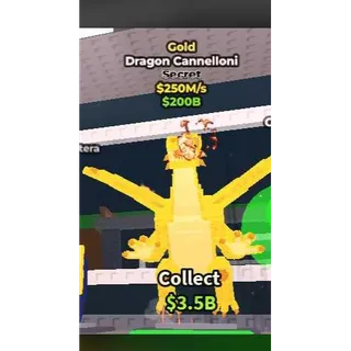 Gold dragon canelloni