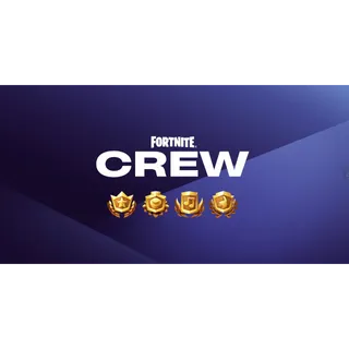 FORTNITE CREW PACK ( 6 months ) into your Xbox directly 