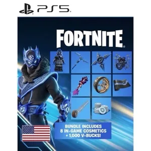 Fortnite Cobalt Star Bundle + 1000 V-Bucks US code