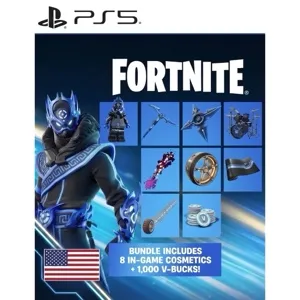 Fortnite Cobalt Star Bundle + 1000 V-Bucks US code
