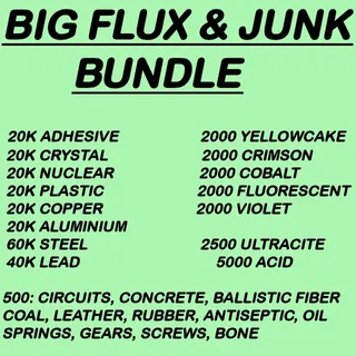 FLUX AND JUNK CHEAP BUNDLE