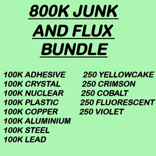 800K JUNK FLUX