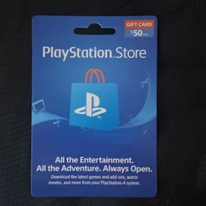 PlayStation gift card