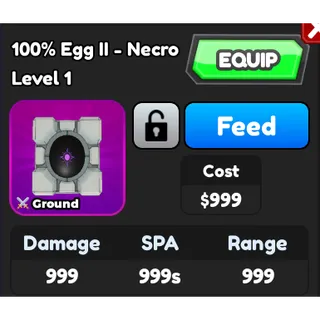 50 necro egg astd