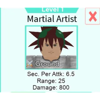 Martial artist / Jin mori astd