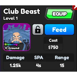 Pure Kaido / club beast astd