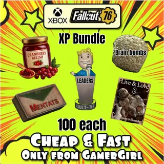 XP BUNDLE - CRANBERRY RELISH - BRAIN BOMBS - LEADERS - LIVE LOVE 8 - BERRY MENTATS