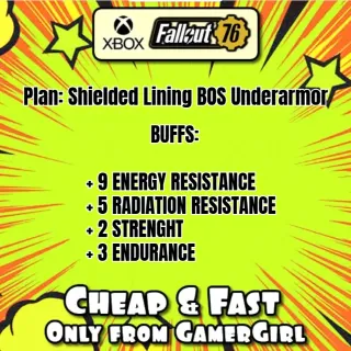 Plan: Shielded lining BOS Underarmor - XBOX 