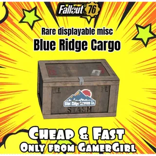 Displayable Rare Misc Blue Ridge Cargo - XBOX