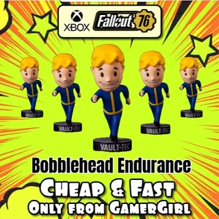 1000 BOBBLEHEAD ENDURANCE XBOX - FAST DELIVERY - XBOX