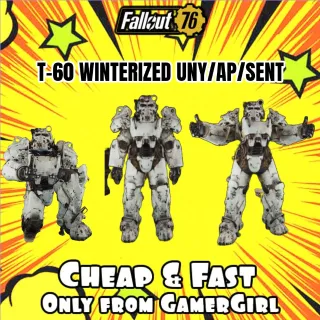 WINTERIZED T60 UNY/AP/SENT PERFECT SET ULTRA RARE
