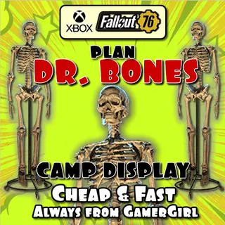 Dr Bones Plan Camp display item XBOX