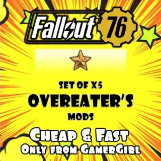 SET OF 10 Overeaters MOD - XBOX