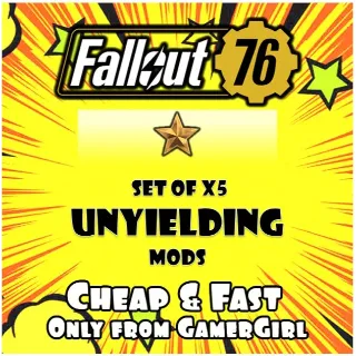 10X UNYIELDING LEGENDARY ARMOR MODS - XBOX