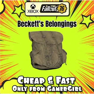 Beckett's Belongings Displayable Misc Collectible XBOX - 