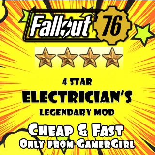 ELECTRICIAN'S 4 Star Legendary mod