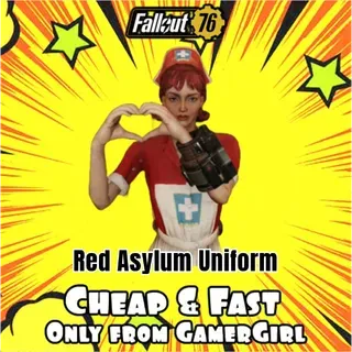 RED ASYLUM DRESS AND HAT - XBOX