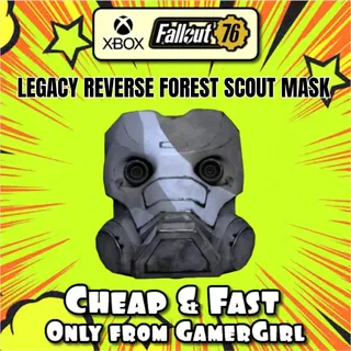 LEGACY REVERSE FOREST SCOUT ARMOR MASK - COLLECTORS PIECE - XBOX