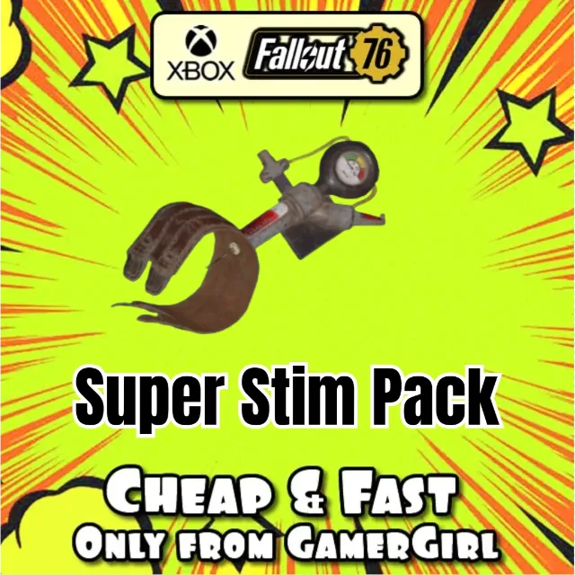 10,000 Super Stims 20k - AID - XBOX - Fallout 76 Game Item - Gameflip