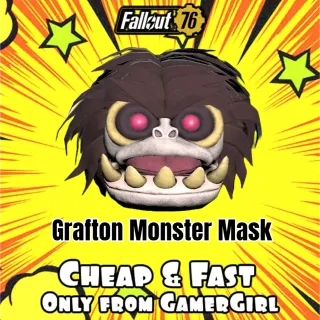 GRAFTON MONSTER MASK RARE DROP APPAREL