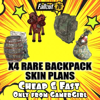 Backpack Skin plan Set