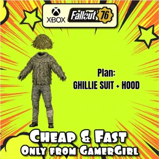 Plan: GHILLIE SUIT + HOOD NEW - XBOX