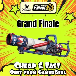 Grand Finale - with Fireworks effect when shot - XBOX