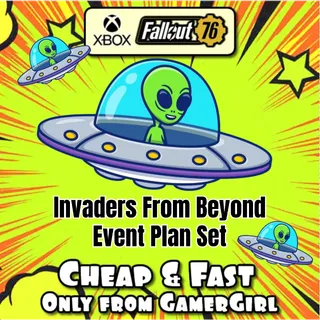 Invaders from Beyond event 35 Plan Set XBOX