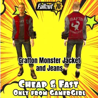 Grafton Monster jacket and jeans RARE APPAREL DEV ROOM