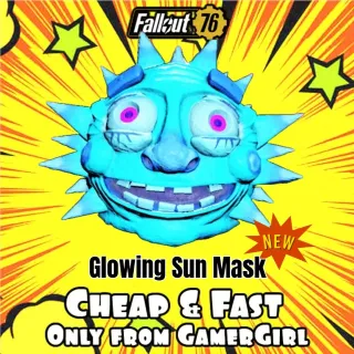 Fastnacht GLOWING SUN MASK RARE    XBOX