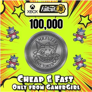 100K MR FUZZY TOKENS - XBOX