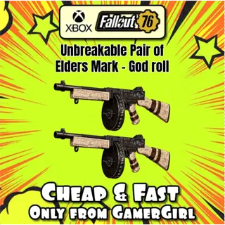  UNBREAKABLE PAIR OF ELDERS MARK - GOD ROLL - XBOX