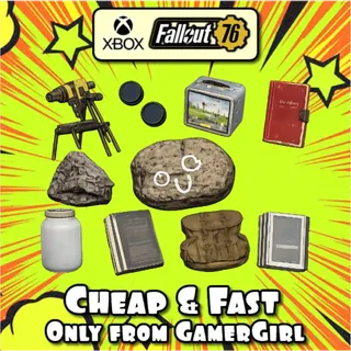 Campfire Tales — Full Misc Set (11 Items) Displayable RARE Misc XBOX - CFT