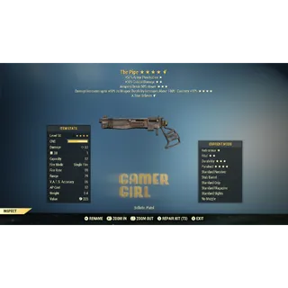 THE PIPE - META GROLL RARE GUN - XBOX