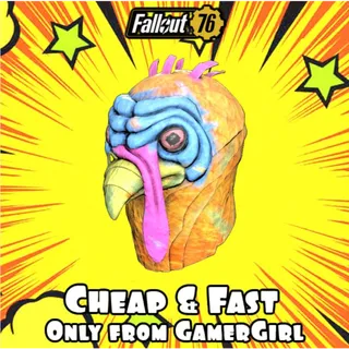 Fasnacht Glowing TURKEY Mask XBOX