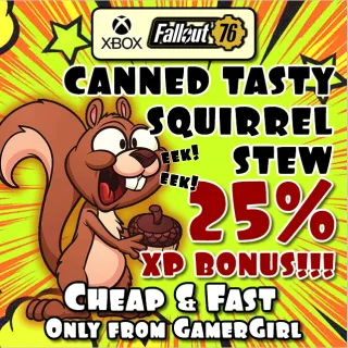 200 Canned Tasty Squirrel Stew XBOX