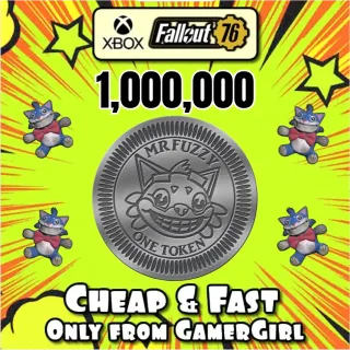 1,000,000 MILLION MR FUZZY TOKENS - XBOX