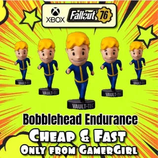 250 BOBBLEHEAD ENDURANCE XBOX - FAST DELIVERY - XBOX