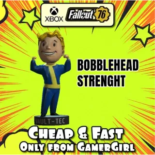100 STRENGTH BOBBLEHEAD  - FAST DELIVERY - XBOX