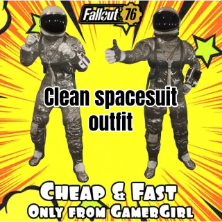 clean spacesuit outfit CLEAN........! RARE