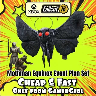 Mothman Equinox all 36 Plans Event set - XBOX