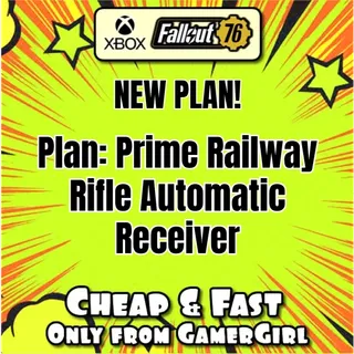 NEW Plan: Prime Railway Rifle Automatic Receiver XBOX