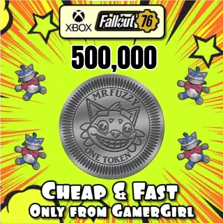 500K MR FUZZY TOKENS - XBOX