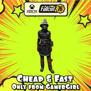 Responders Fireman Uniform + Hat - RARE APPAREL XBOX