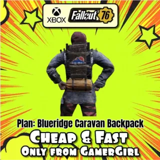 X3 Plan: Blueridge Caravan Backpack- XBOX - RARE DROP